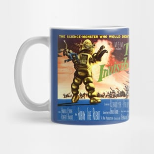 Classic Science Fiction Movie Poster - The Invisible Boy Mug